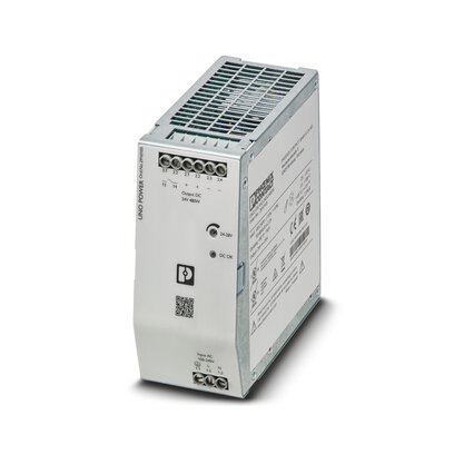 Phoenix Contact Switching Power Supply; UNO2-PS/1AC/24DC/480W; 24VDC OUT; 20A; 85-264VAC IN; Single Phase; DIN Rail Mount; Aluminum; Screw Connection